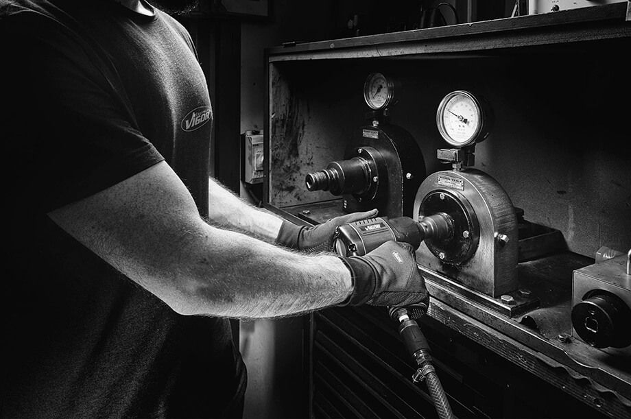 Qualitätskontrolle eines Produkts 