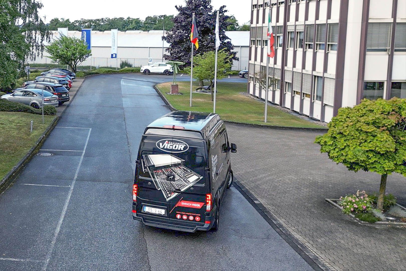 Vorführwagen von oben